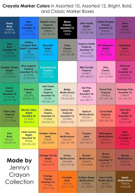 crayola color hot|crayola colors chart.